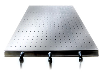 水冷式防振台、温調定盤防振台